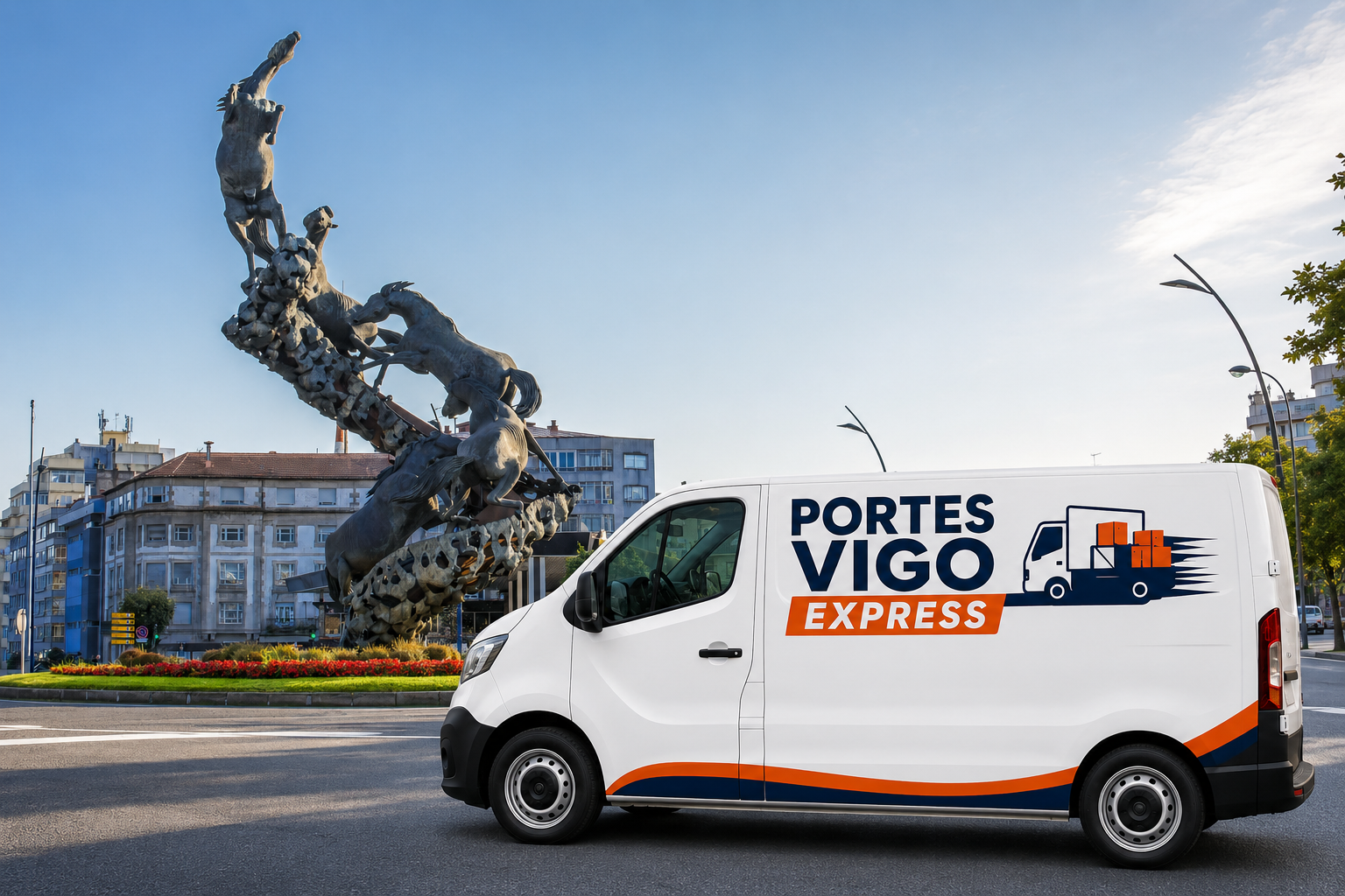 Furgoneta de Portes Vigo Express